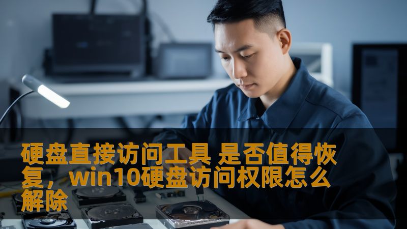 硬盘直接访问工具 是否值得恢复，win10硬盘访问权限怎么解除
