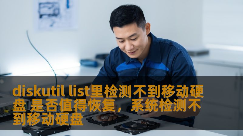 当你发现移动硬盘无法通过“diskutillist”检测到时，该怎么办？是放弃，还是尝试数据恢复？本文深入解析如何处理这个问题，帮你做出明智决策，保护你的重要数据。