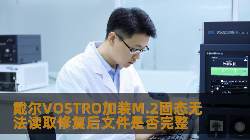 戴尔VOSTRO加装M.2固态无法读取修复后文件是否完整