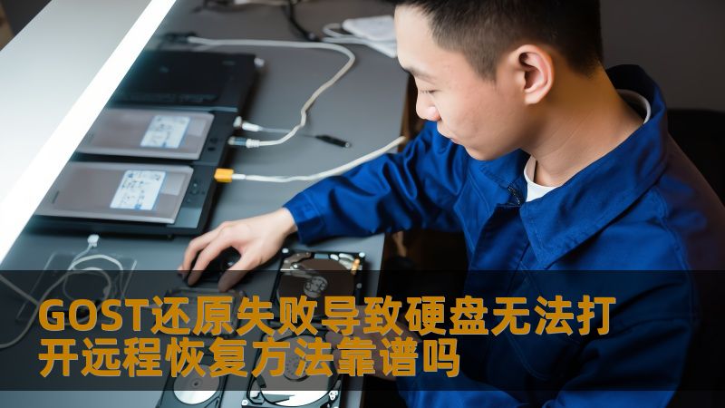GOST还原失败导致硬盘无法打开远程恢复方法靠谱吗