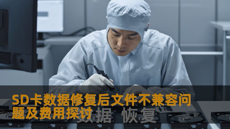 SD卡数据修复后文件不兼容问题及费用探讨