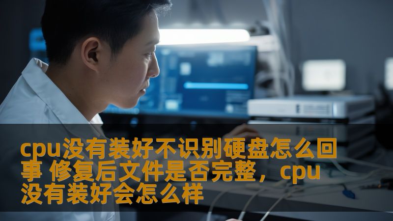 在电脑使用过程中，遇到“CPU没有装好不识别硬盘”的问题，很多用户都会感到困惑。本文将详细解析这一问题的根本原因，并探讨如何修复这个问题后，文件是否能够得到完好无损的恢复。