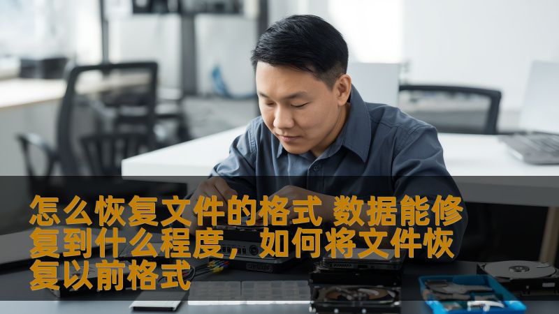 怎么恢复文件的格式 数据能修复到什么程度，如何将文件恢复以前格式