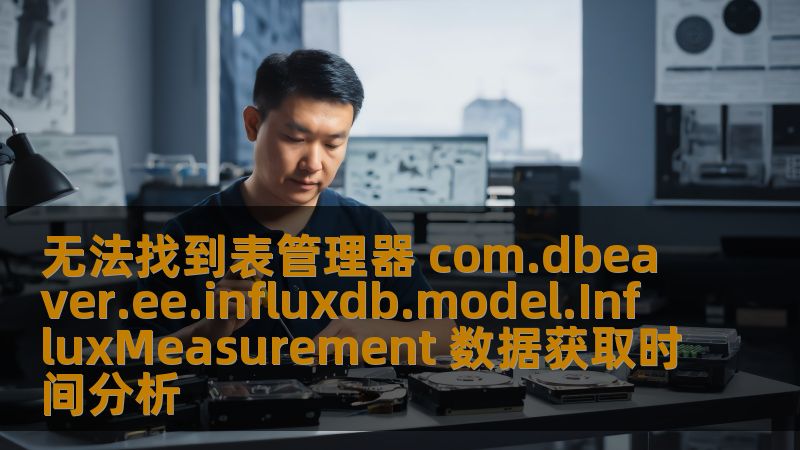 探讨无法找到表管理器 com.dbeaver.ee.influxdb.model.InfluxMeasurement 的问题，分析数据获取时间及解决方案，提升用户体验。