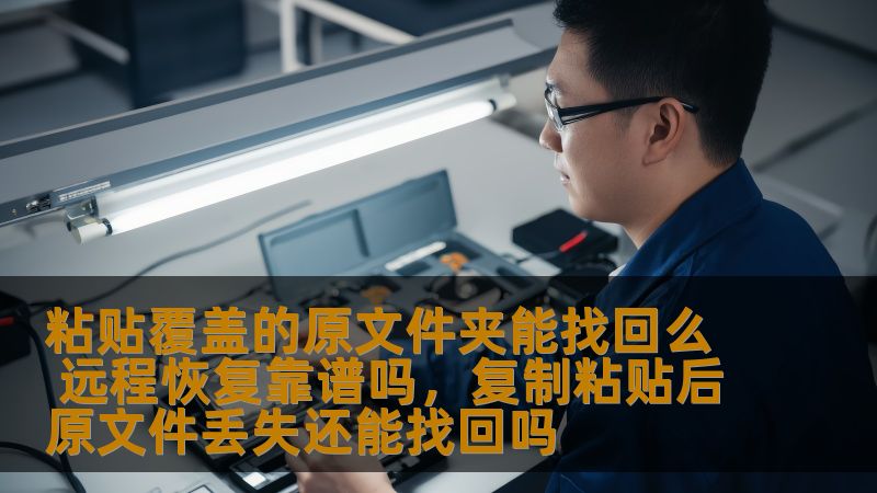 粘贴覆盖的原文件夹能找回么 远程恢复靠谱吗，复制粘贴后原文件丢失还能找回吗