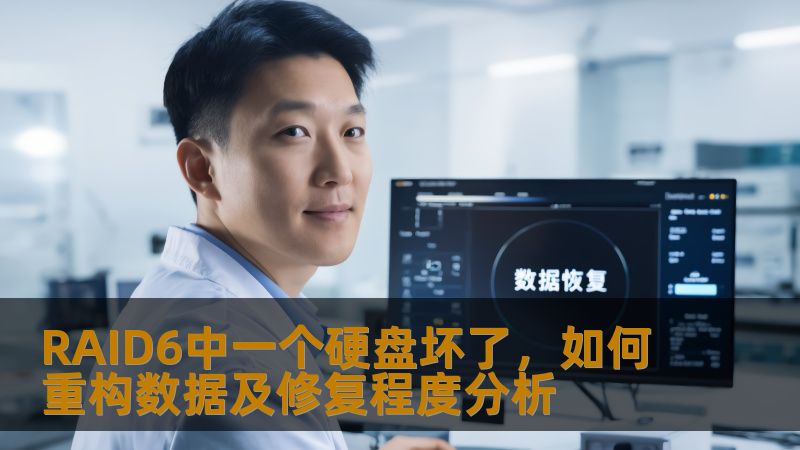 RAID6中一个硬盘坏了，如何重构数据及修复程度分析