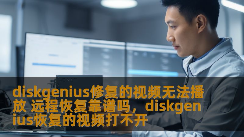 许多人在使用DiskGenius修复视频文件时，发现视频无法播放，甚至面临数据恢复时的疑惑：远程恢复数据究竟靠谱吗？本文将为您解答这些问题，并提供专业的见解，帮助您解决相关难题。