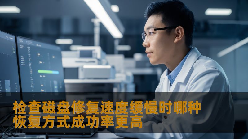 探讨检查磁盘修复速度缓慢时，哪种恢复方式成功率更高，帮助用户选择最合适的数据恢复方案。
