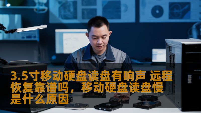 本文将探讨3.5寸移动硬盘读盘有响声的常见原因，以及是否可以通过远程恢复数据。无论是硬盘发出异常声音还是您希望远程修复问题，我们将为您提供详细的解决方案和相关建议，帮助您更好地理解这一技术难题。