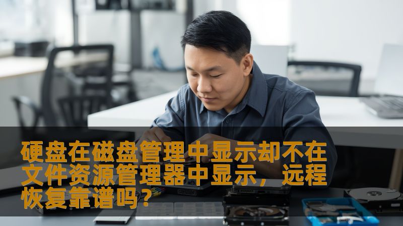 你是否遇到过硬盘在磁盘管理中显示却不在文件资源管理器中无法找到的情况？这种情况可能是由于硬盘分区问题、文件系统损坏或磁盘驱动问题引起的。本文将为你详细解析这一问题，并探讨远程恢复的可行性，帮助你尽快找回丢失的数据。