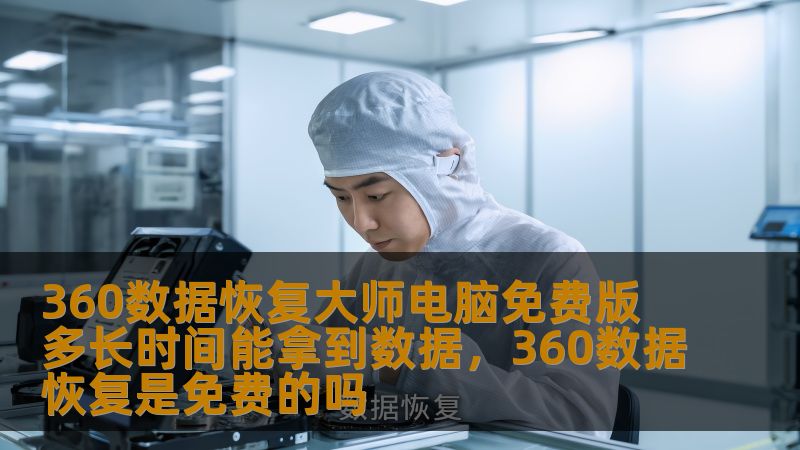 360数据恢复大师电脑免费版是您恢复丢失数据的首选工具！通过强大的恢复功能，帮助用户轻松找回误删除、丢失的文件。那么，这款软件需要多长时间才能恢复数据？本文将为您详细解答。