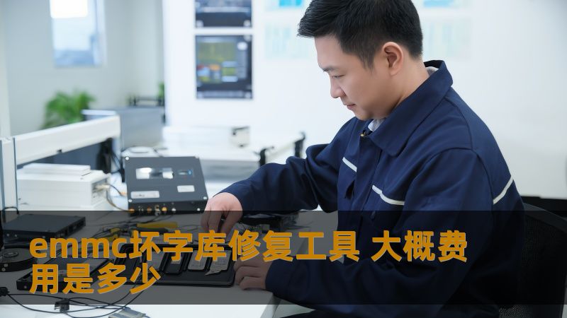 emmc坏字库修复工具 大概费用是多少