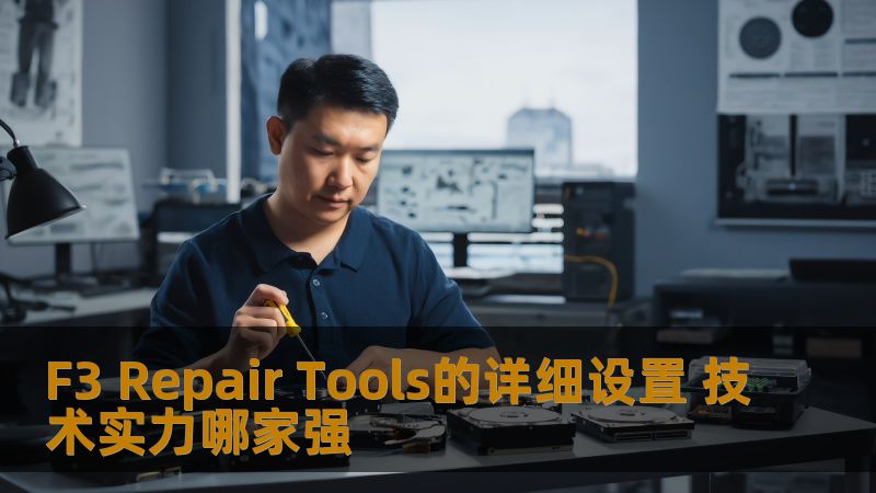深入探讨F3 Repair Tools的详细设置与技术实力，了解数据恢复与硬盘修复的最佳实践。