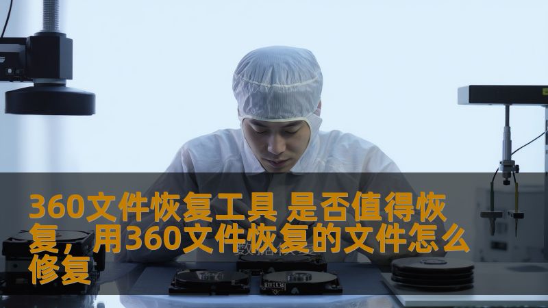360文件恢复工具 是否值得恢复，用360文件恢复的文件怎么修复