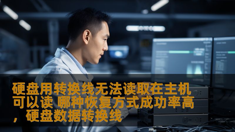 遇到硬盘无法通过转换线读取，但在主机上却可以正常读取的情况，你是否感到无从下手？本文为你分析几种常见的数据恢复方法，帮助你高效恢复宝贵数据！