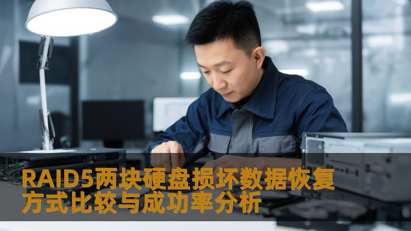 RAID5两块硬盘损坏数据恢复方式比较与成功率分析