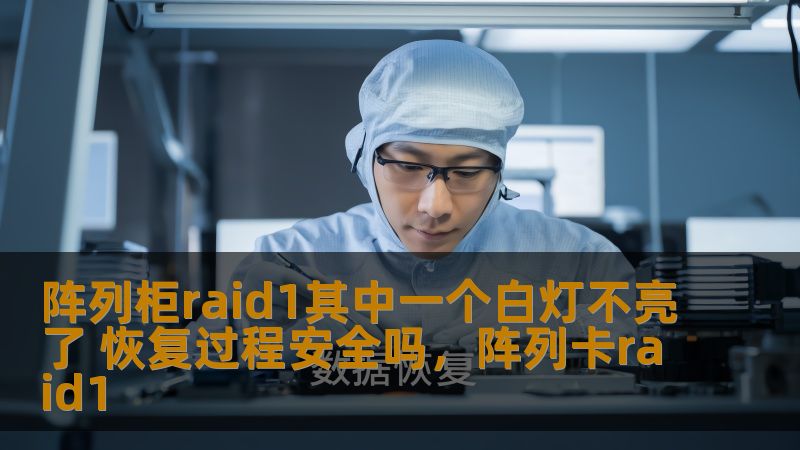本文深入探讨了阵列柜RAID1中一个白灯不亮的问题，分析了发生此类问题时的恢复过程及其安全性，帮助用户理解RAID1的冗余特性及如何在遇到硬盘故障时进行安全有效的数据恢复。