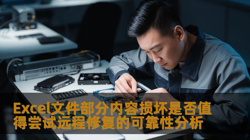 分析Excel文件部分内容损坏是否值得尝试远程修复，探讨常见故障及有效恢复方法。