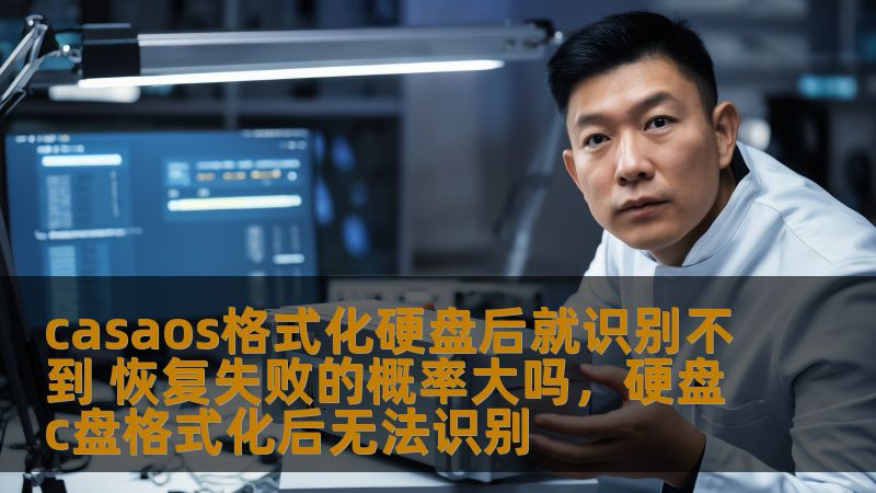 你是否曾遇到在使用CasaOS格式化硬盘后，硬盘无法识别，甚至数据丢失的情况？本文为你揭开这一问题的背后原因，并提供实用的解决方案，帮助你最大程度地降低数据丢失的风险。