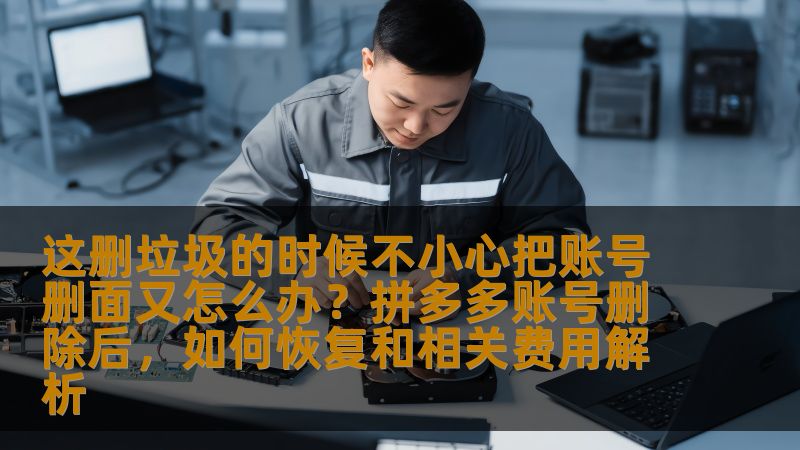 这删垃圾的时候不小心把账号删面又怎么办？拼多多账号删除后，如何恢复和相关费用解析