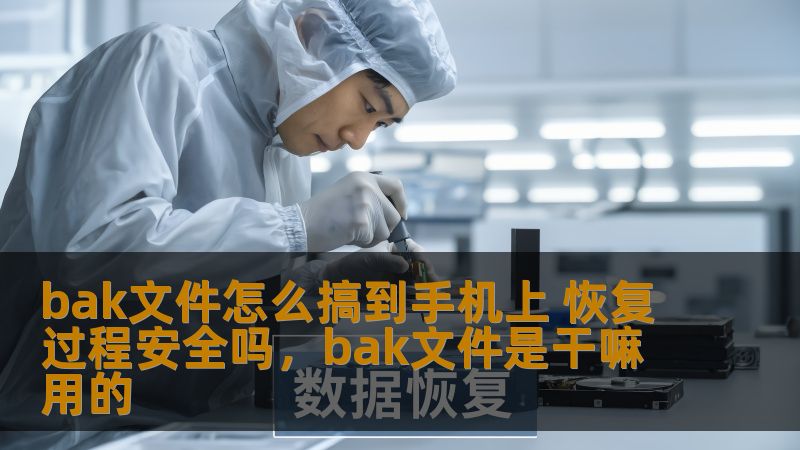 bak文件怎么搞到手机上 恢复过程安全吗，bak文件是干嘛用的