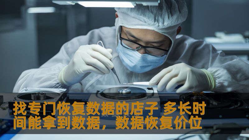 找专门恢复数据的店子 多长时间能拿到数据，数据恢复价位