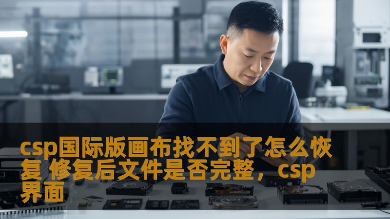 csp国际版画布找不到了怎么恢复 修复后文件是否完整,csp界面 csp国际版画布找不到了怎么恢复 修复后文件是否完整,csp界面