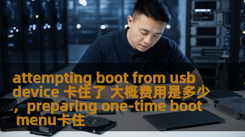 attempting boot from usb device 卡住了 大概费用是多少，preparing one-time boot menu卡住                    如果你的电脑在尝试从USB设备启动时卡住了，别急，这篇文章为你带来详细的解决方案以及可能的费用估算。无论是硬件故障还是系统设置问题，我们都能帮你找到最快速有效的解决方法，解决你的困扰。    USB启动,电脑卡住