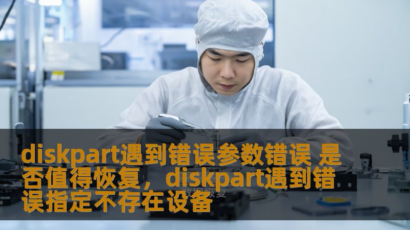 在使用DiskPart工具进行磁盘管理时，许多用户可能会遇到“错误参数错误”的问题。本文将为您详细分析该问题的成因以及如何有效解决，帮助您避免数据丢失和系统崩溃，确保磁盘操作顺利进行。
