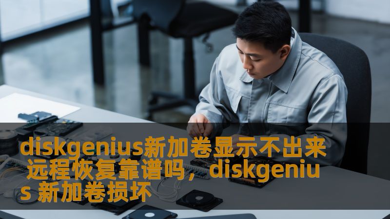 在使用DiskGenius软件时，遇到新加卷无法显示的问题是许多用户面临的常见困扰。本文将深入分析这一问题的原因及解决方案，并讨论远程恢复是否靠谱，帮助用户更好地应对磁盘管理中的难题。