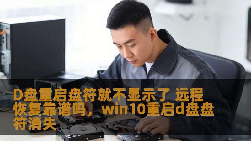 D盘重启盘符就不显示了 远程恢复靠谱吗，win10重启d盘盘符消失