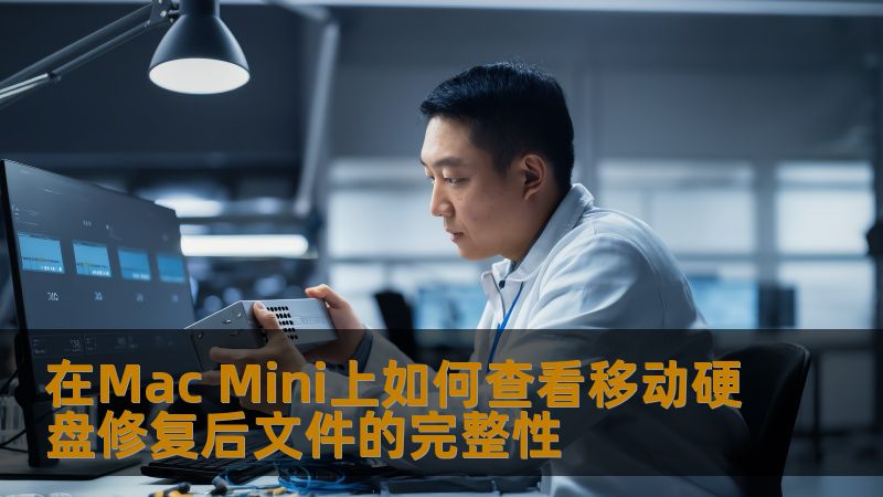 了解在Mac Mini上如何查看移动硬盘修复后文件的完整性，确保数据恢复的成功率，避免数据丢失带来的麻烦。