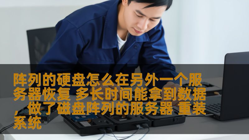 阵列的硬盘怎么在另外一个服务器恢复 多长时间能拿到数据，做了磁盘阵列的服务器 重装系统