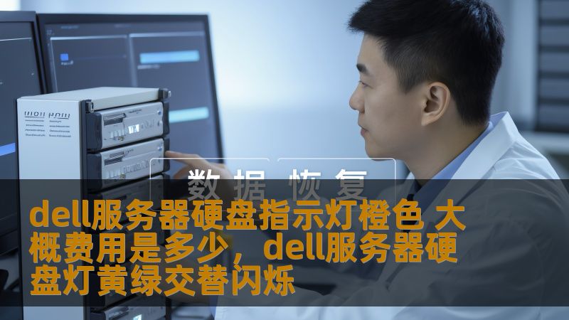 dell服务器硬盘指示灯橙色 大概费用是多少，dell服务器硬盘灯黄绿交替闪烁