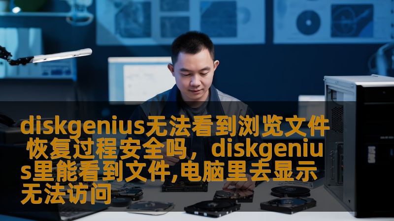 diskgenius无法看到浏览文件 恢复过程安全吗，diskgenius里能看到文件,电脑里去显示无法访问