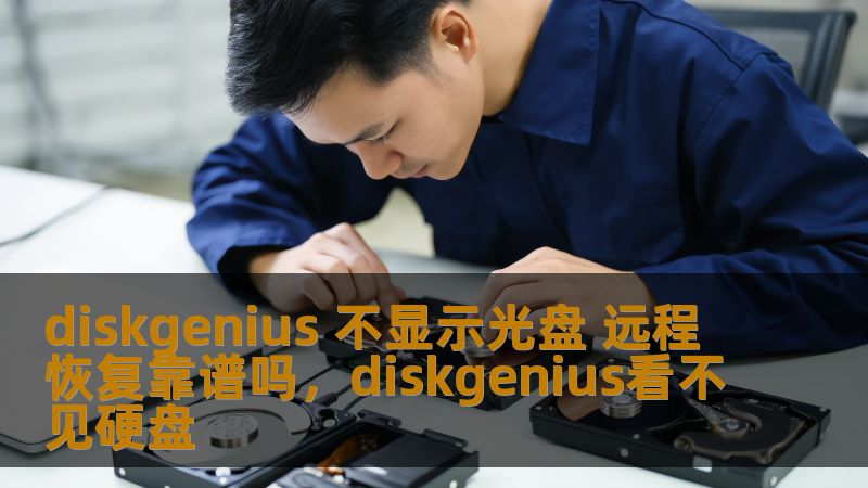 当DiskGenius无法识别光盘时，远程恢复是否值得信赖？本篇软文将为您解答这一问题，探索DiskGenius的优势、可能的问题以及如何利用远程恢复技术轻松解决数据丢失的烦恼。