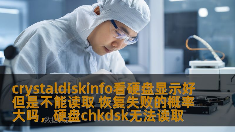 crystaldiskinfo看硬盘显示好但是不能读取 恢复失败的概率大吗,硬盘chkdsk无法读取 crystaldiskinfo看硬盘显示好但是不能读取 恢复失败的概率大吗,硬盘chkdsk无法读取