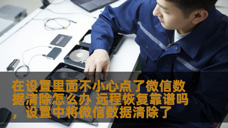 在设置里面不小心点了微信数据清除怎么办 远程恢复靠谱吗，设置中将微信数据清除了