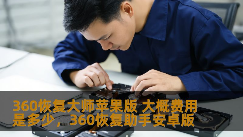 360恢复大师苹果版 大概费用是多少，360恢复助手安卓版