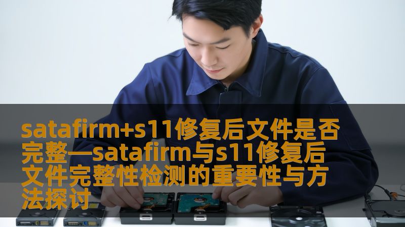 探讨satafirm与s11修复后文件完整性检测的重要性与方法，确保数据恢复的可靠性。
