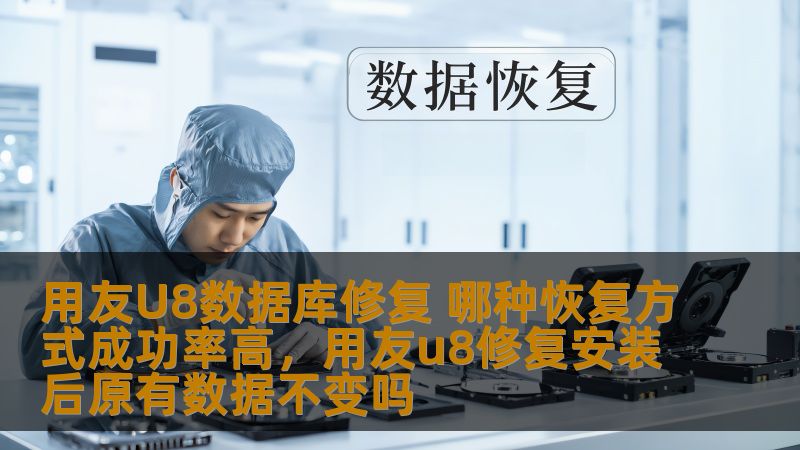 用友U8数据库修复 哪种恢复方式成功率高，用友u8修复安装后原有数据不变吗
