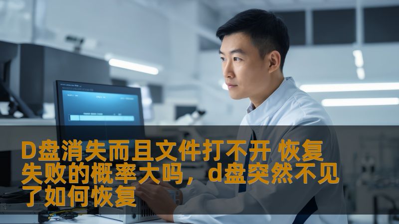 D盘消失而且文件打不开 恢复失败的概率大吗，d盘突然不见了如何恢复