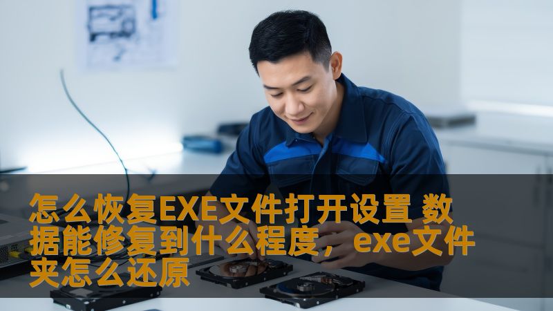 怎么恢复EXE文件打开设置 数据能修复到什么程度，exe文件夹怎么还原