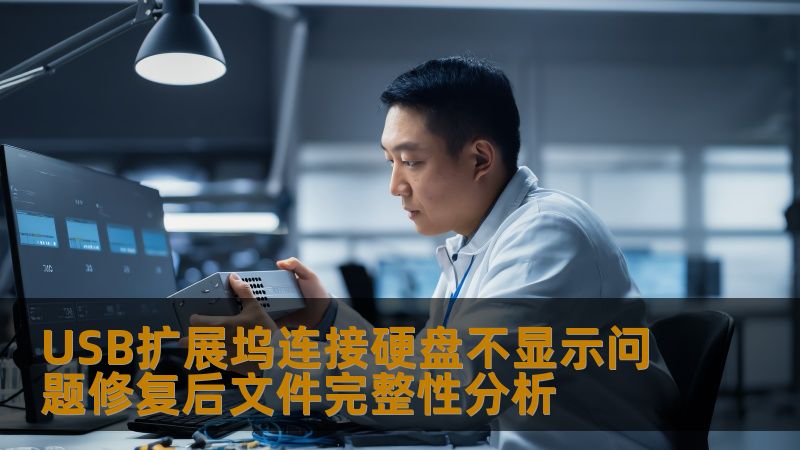 USB扩展坞连接硬盘不显示问题修复后文件完整性分析