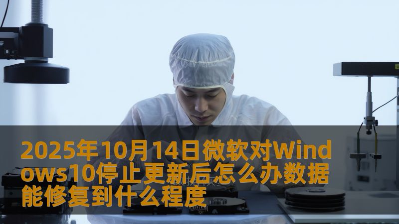 2025年10月14日微软对Windows10停止更新后怎么办数据能修复到什么程度