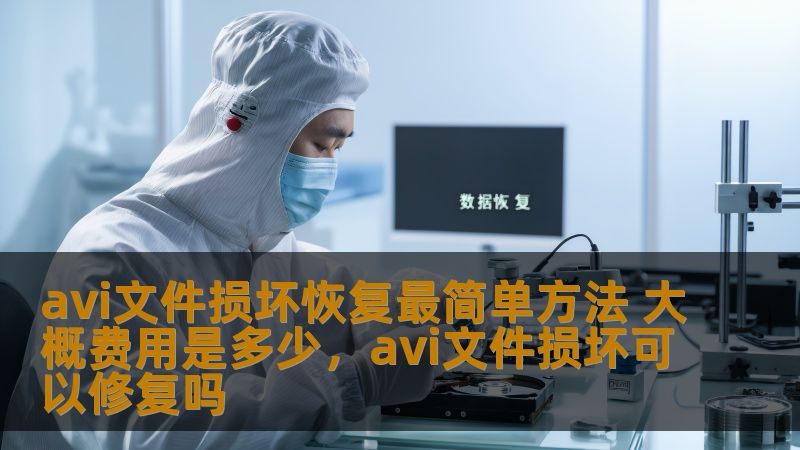 本文将详细介绍如何通过简单的方法恢复损坏的AVI文件，以及恢复所需的费用。无论您是个人用户还是企业用户，都能从中找到实用的解决方案，让您不再为AVI文件的损坏而烦恼。
