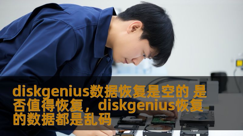 diskgenius数据恢复是空的 是否值得恢复，diskgenius恢复的数据都是乱码