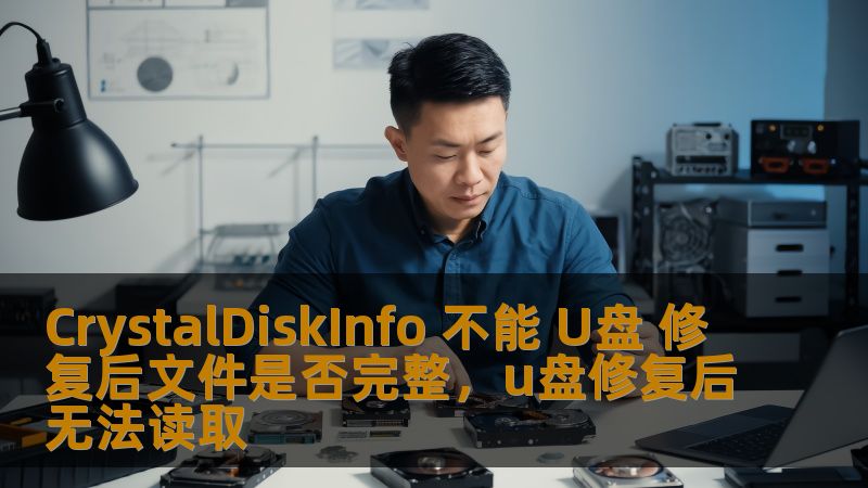 CrystalDiskInfo 不能 U盘 修复后文件是否完整，u盘修复后无法读取