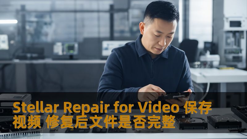 Stellar Repair for Video 保存视频 修复后文件是否完整