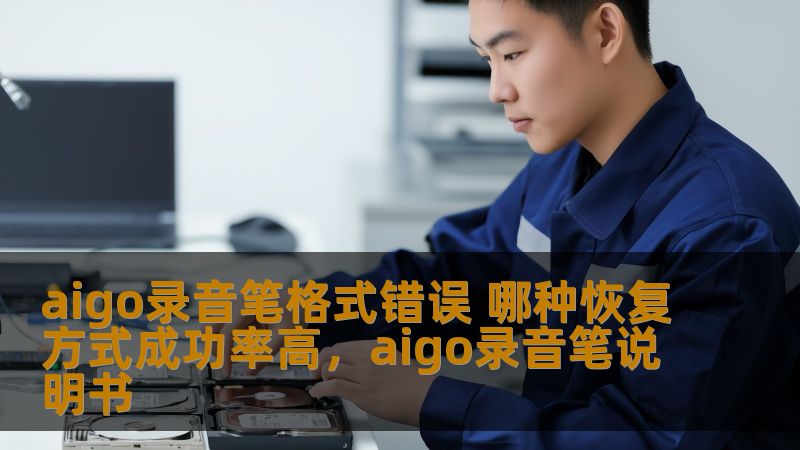 本文为您介绍Aigo录音笔格式错误后的恢复方法，帮助您找回重要数据，提高恢复成功率，避免数据丢失的烦恼。